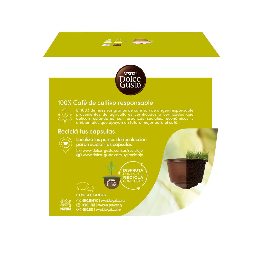 Cápsulas de Café Dolce Gusto Capuccino Shop Nestlé