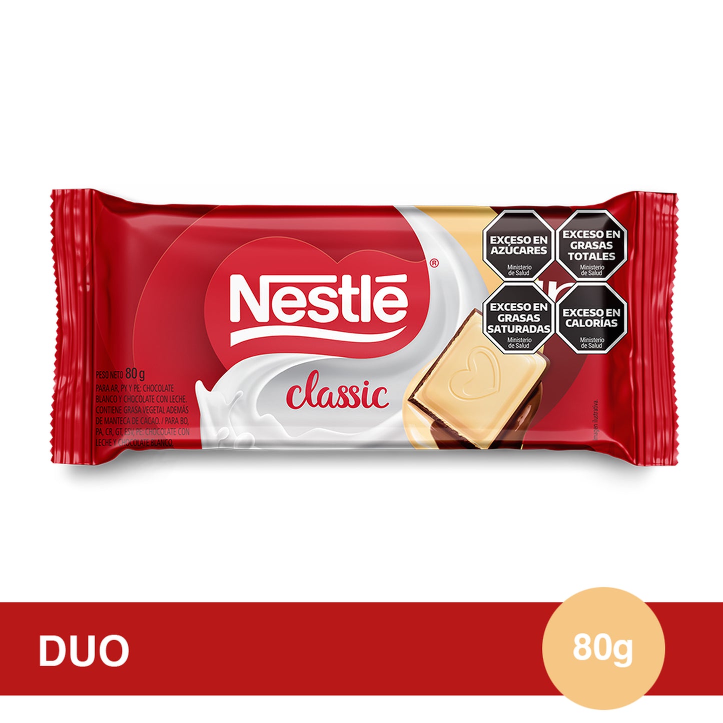 CLASSIC Duo Chocolate x80g
