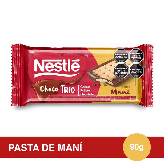 NESTLE Chocotrio Pasta de Maní x 90g