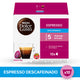 Cápsulas de Café NESCAFÉ® Dolce Gusto® Espresso Descafeinado - x 10 Cápsulas