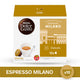 Cápsulas de Café NESCAFÉ® Dolce Gusto® Espresso Milano - x 10 Cápsulas
