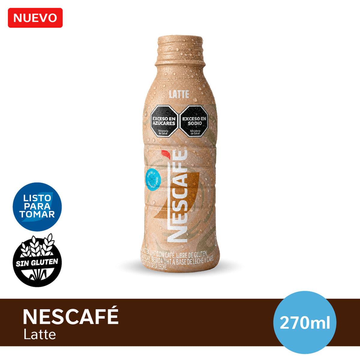 NESCAFÉ Bebida Latte Listo para Tomar 270ml