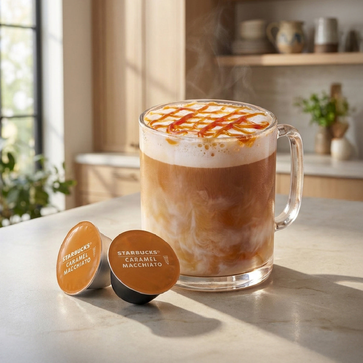 Imagen de Cápsulas de Café STARBUCKS® By Dolce Gusto® Caramel Macchiato x 10 Cápsulas