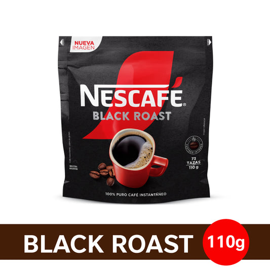 Café Instantáneo NESCAFÉ® Black Roast - Doypack x 110gr