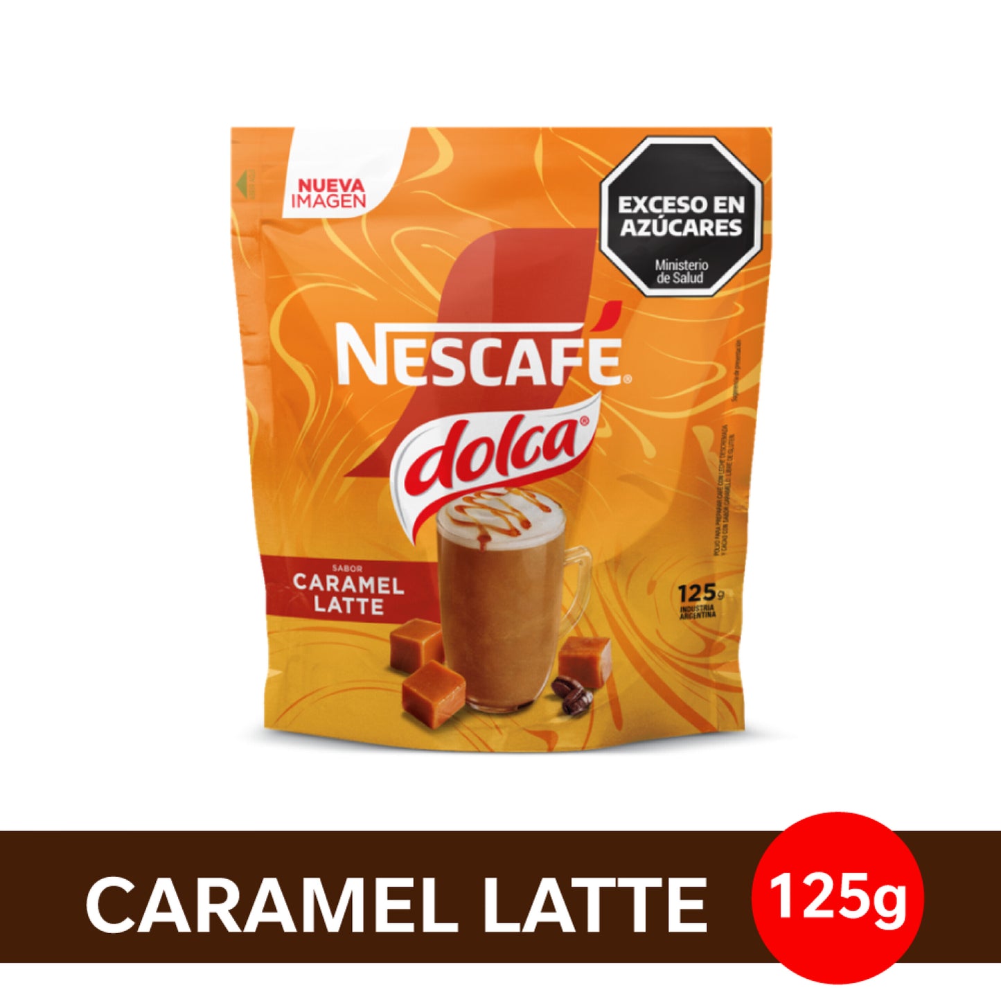 Café Instantáneo NESCAFÉ® Dolca® Mixes Caramel - Doypack x 125gr