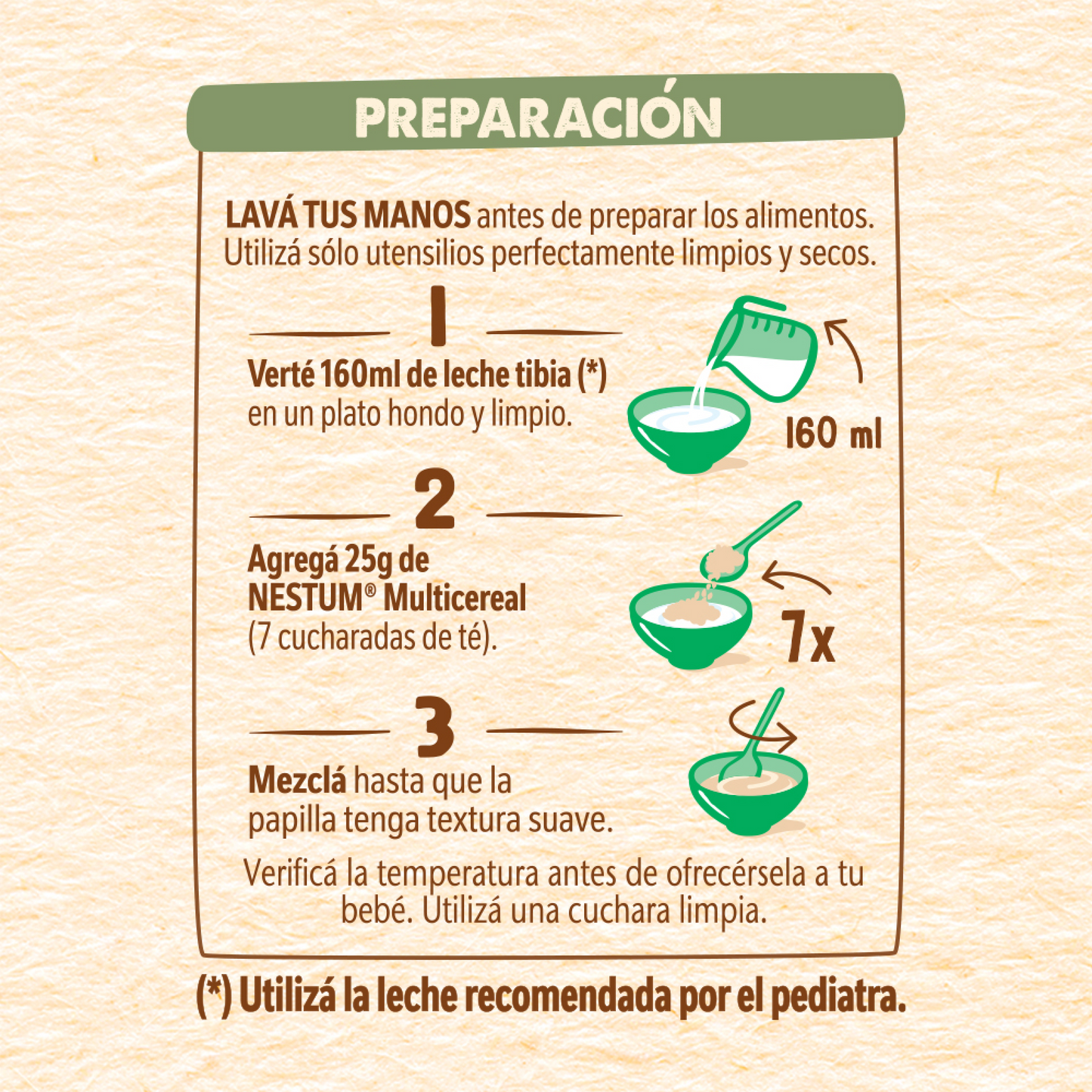 NESTUM® Cereal Infantil Sabor Multicereal - Globalpack x 500gr