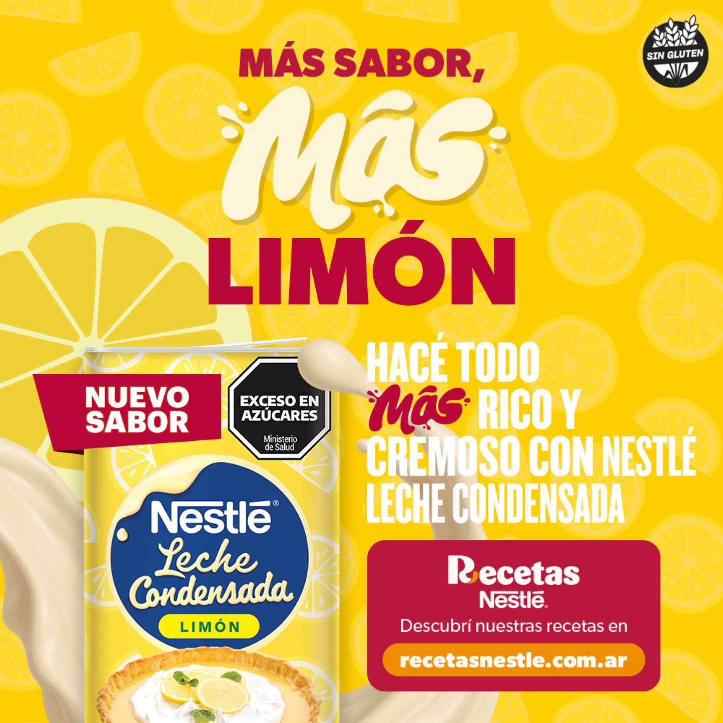 Nestlé Leche Condensada Sabor Limón