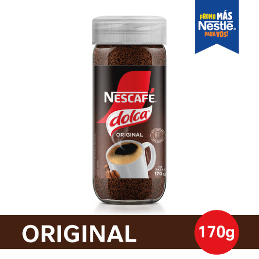 Café Instantáneo NESCAFÉ® Dolca® - Frasco x 170gr