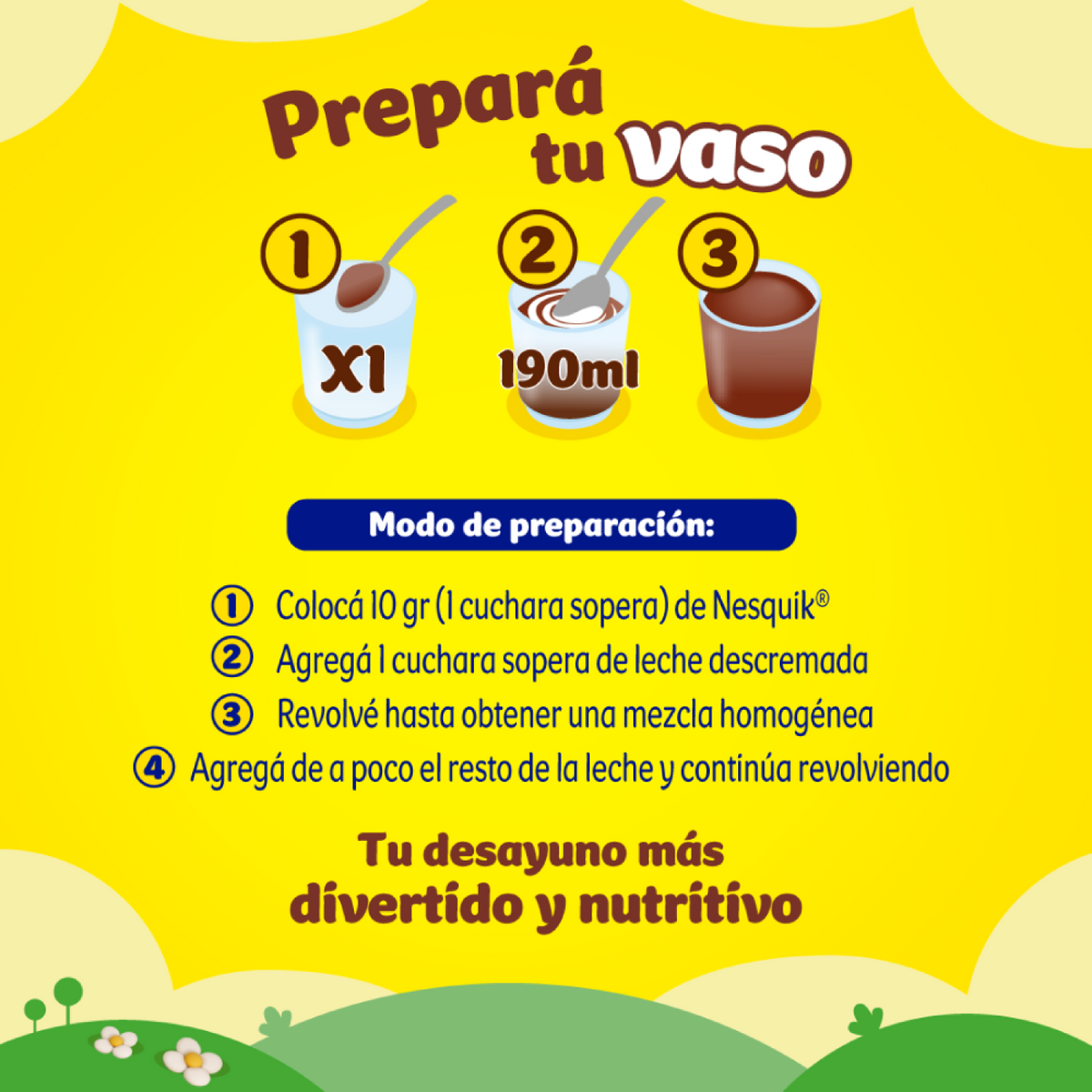 Nesquik En Polvo 360 Gr | Shop Nestlé