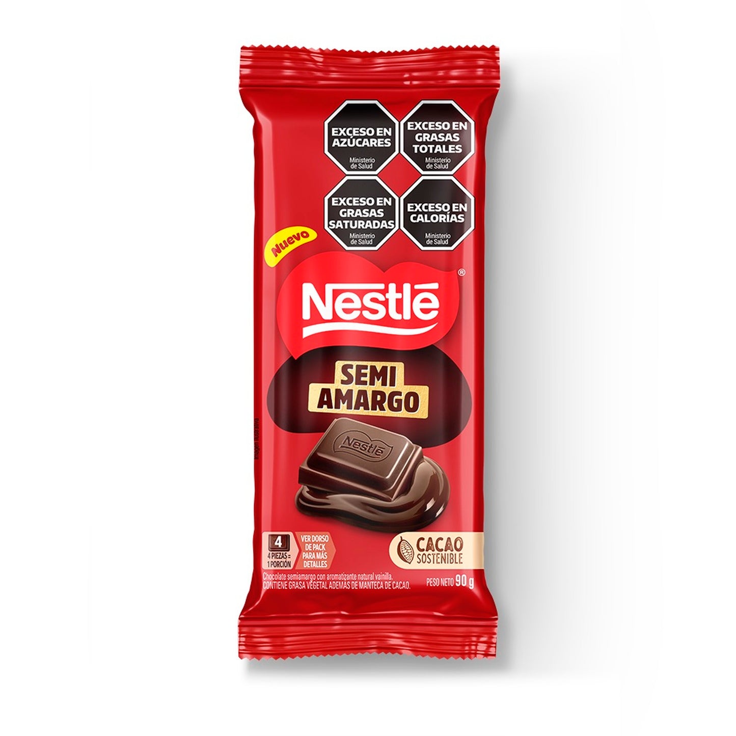 Chocolate Nestlé Semi Amargo x 90grs