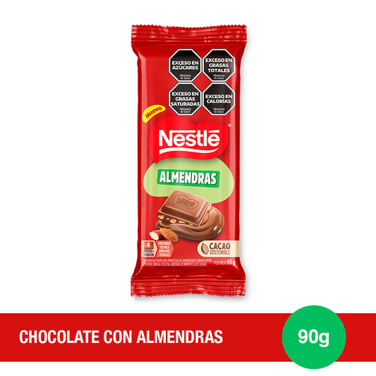NESTLÉ® Chocolate con Almendras x90g
