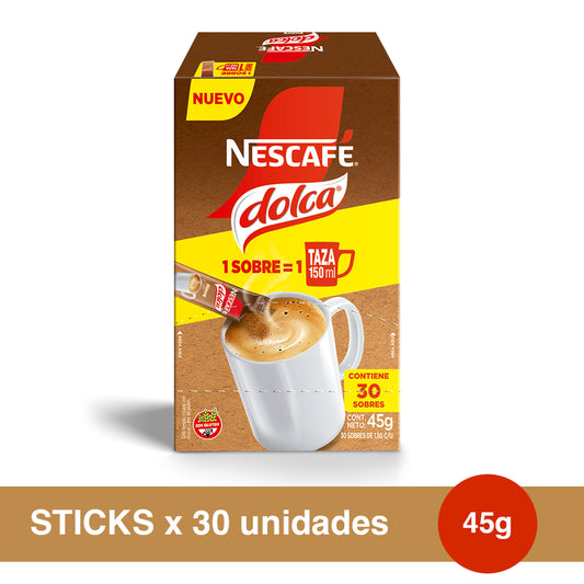 NESCAFÉ® Dolca Suave Sticks x45gr