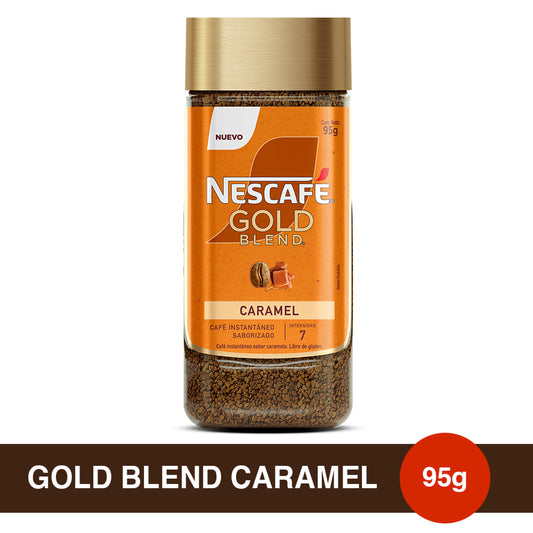 NESCAFÉ GOLD Café Instantáneo Caramel x 95gr