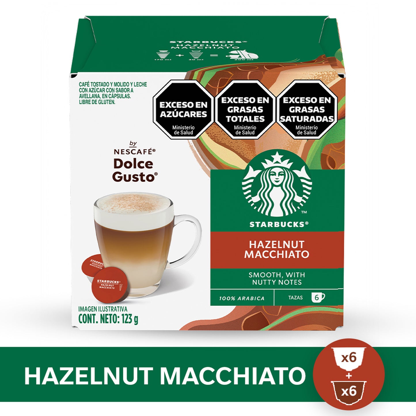 STARBUCKS® by NESCAFÉ Dolce Gusto® Hazelnut Macchiato
