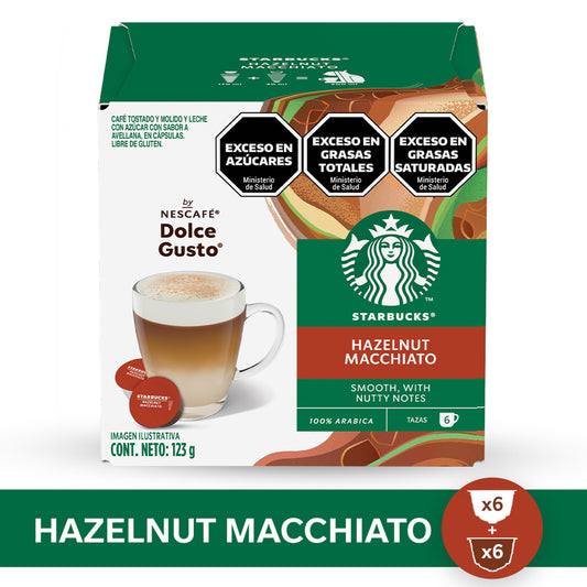 STARBUCKS® by NESCAFÉ Dolce Gusto® Hazelnut Macchiato