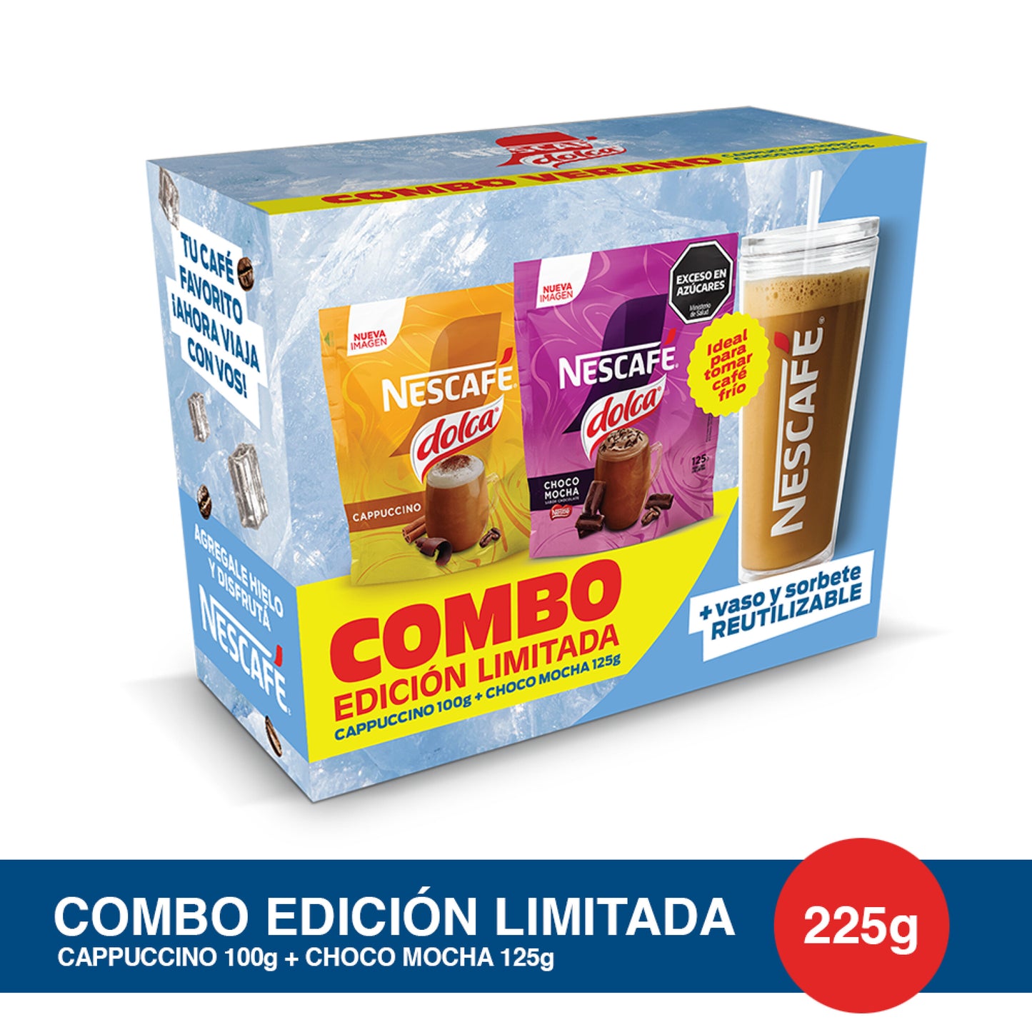 Combo Mixes Dolca + Vaso NESCAFÉ