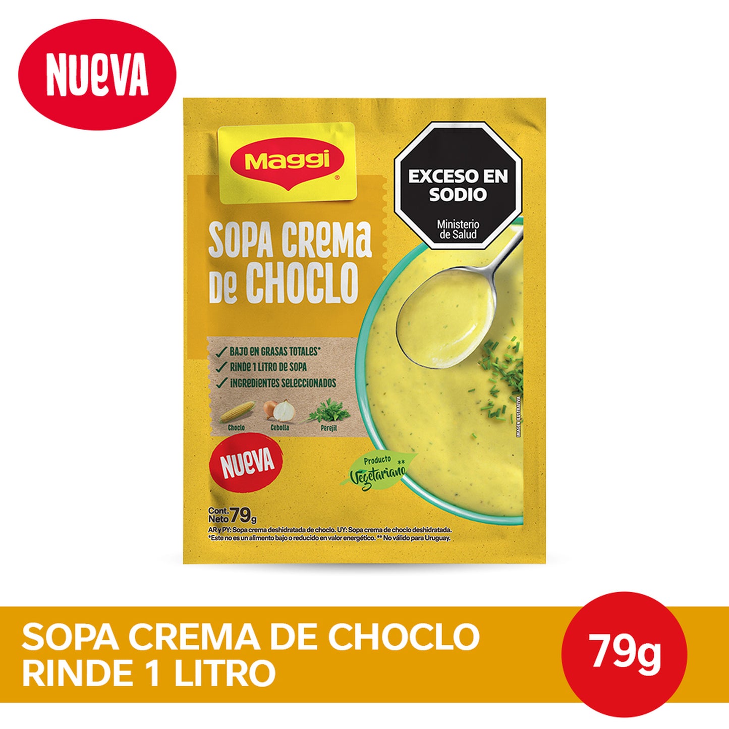 Sopa Maggi Crema de Choclo 76gr