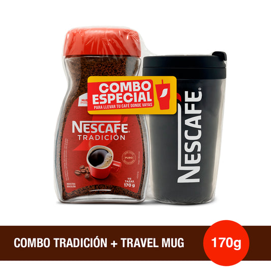 NESCAFÉ TRADICIÓN 170gr + VASO TERMICO