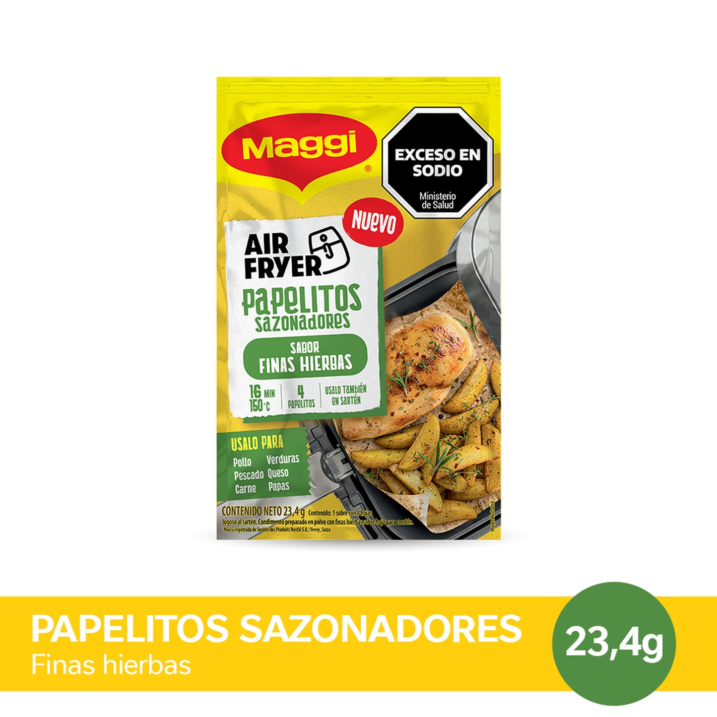 MAGGI® Papelitos Sazonadores Finas Hierbas 23,4gr