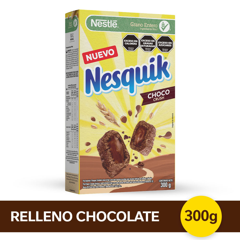 Cereal NESQUIK® Almohaditas de Chocolate - Caja x 300gr
