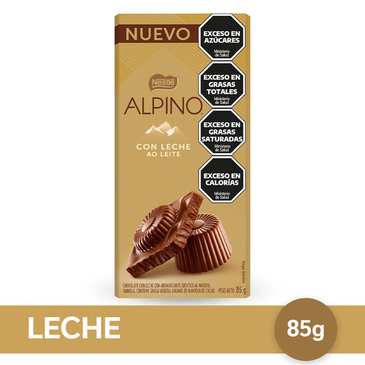 Chocolate con leche Nestlé Alpino® - x 85gr
