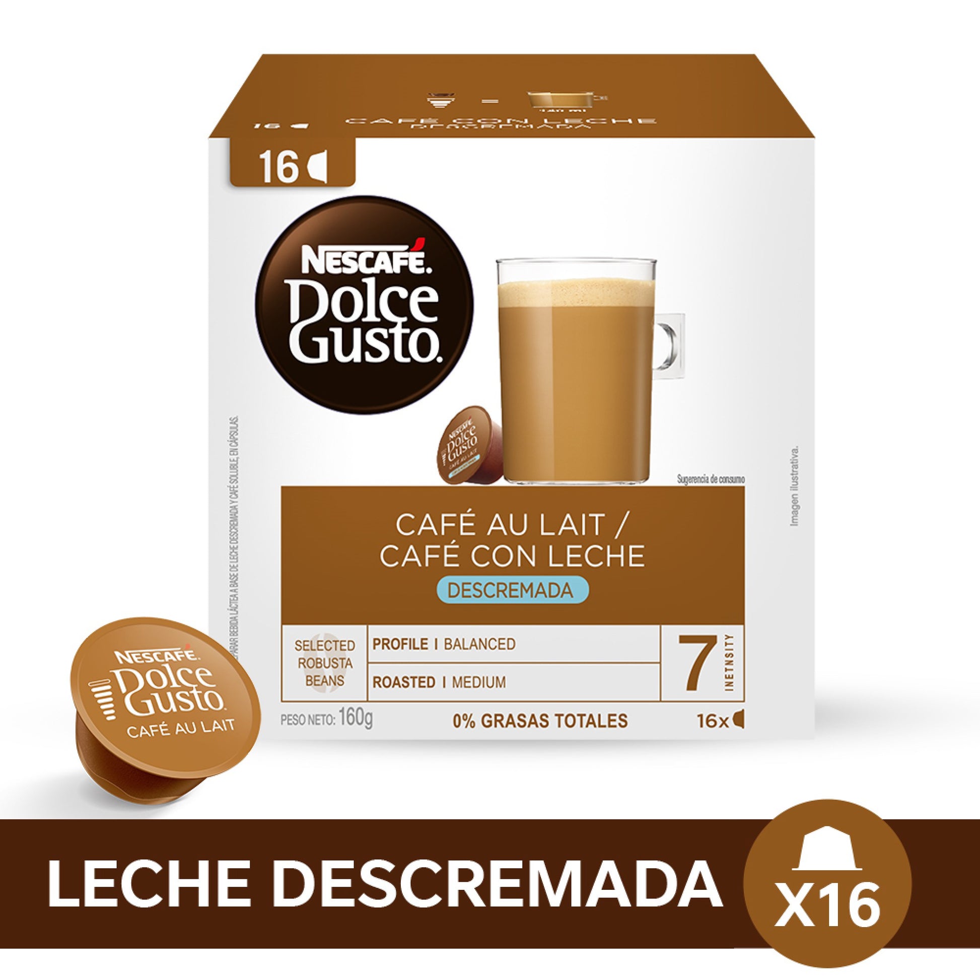 Dolce Gusto Cafe con leche