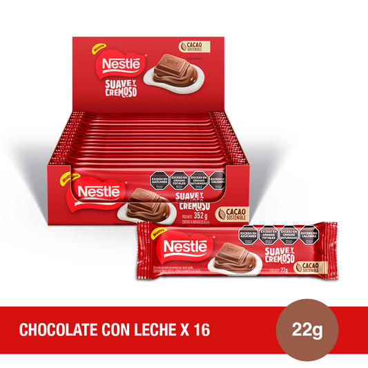 NESTLÉ® Chocolate con leche x22g x16u