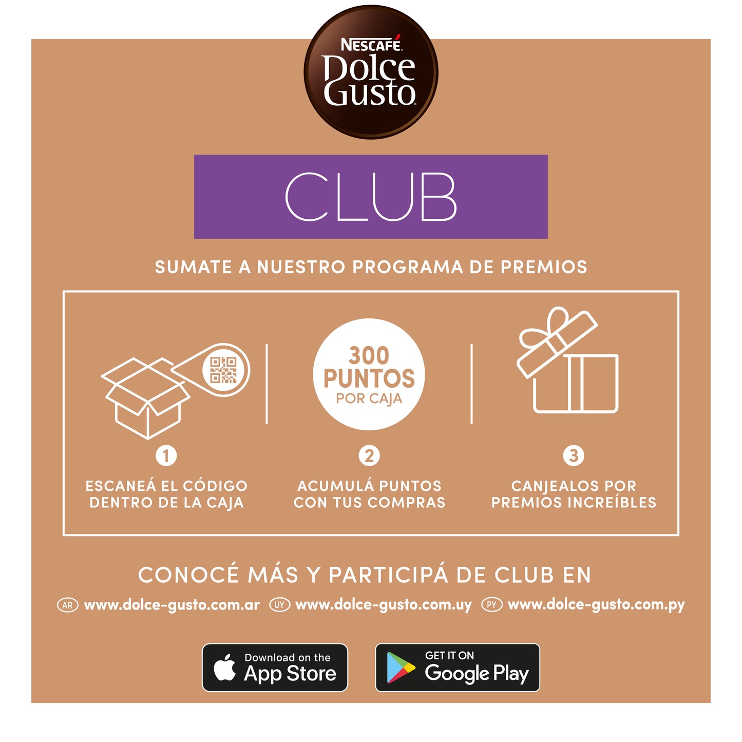 Cápsulas de Café NESCAFÉ® Dolce Gusto® Cortado - x 10 Cápsulas