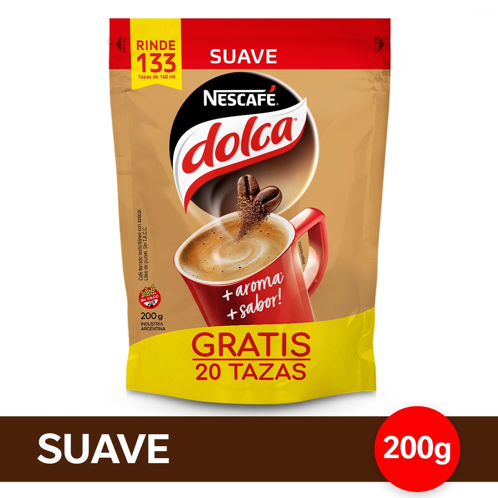Nescaf Dolca Suave Doypack 200 Gr Shop Nestl nescaf-dolca-suave-doypack-200-gr-shop-nestl