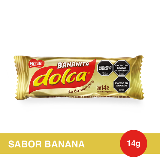 Bananita Dolca NESTLÉ® - 16 unidades x 14gr
