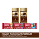 ¡Combo ChocoCafé Premium! Café Instantáneo NESCAFÉ® Gold x 95gr - x2u + NESTLÉ CHOCO TRIO 90 gr x3 Variedades