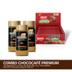 ¡Combo Choco Espresso! Chocolate NESTLÉ® con Leche y Almendras x25gr x16u + Café Instantáneo NESCAFÉ® Gold Espresso Doypack x100gr x3u