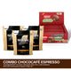 ¡Combo ChocoCafé Espresso! Chocolate NESTLÉ® con Leche y Almendras x25gr x16u + Café Instantáneo NESCAFÉ® Gold Espresso Doypack x100gr x3u