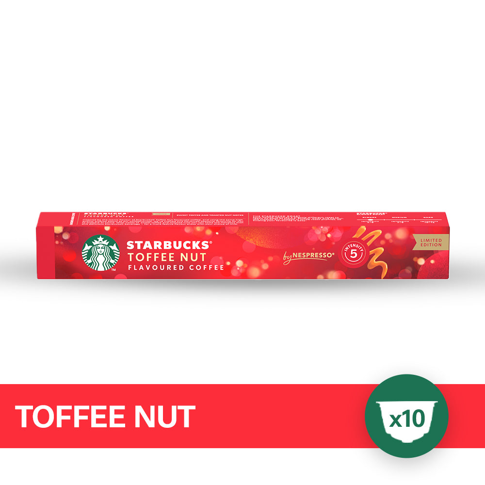 Cápsulas de Café STARBUCKS®  Nespresso® Toffee Nut x 10 Cápsulas