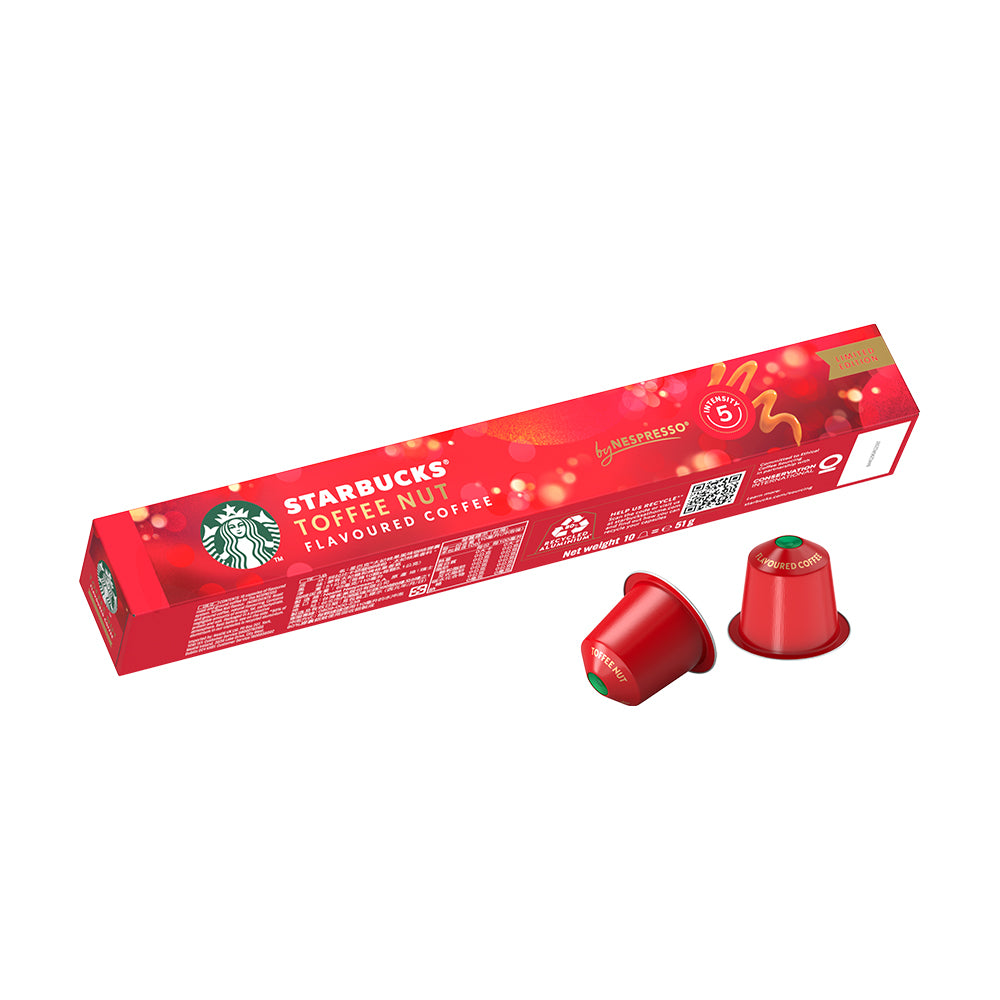 Cápsulas de Café STARBUCKS®  Nespresso® Toffee Nut x 10 Cápsulas