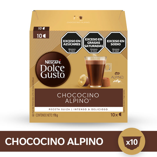 Cápsulas de Chocolate NESCAFÉ® Dolce Gusto® Alpino - x 10 Cápsulas