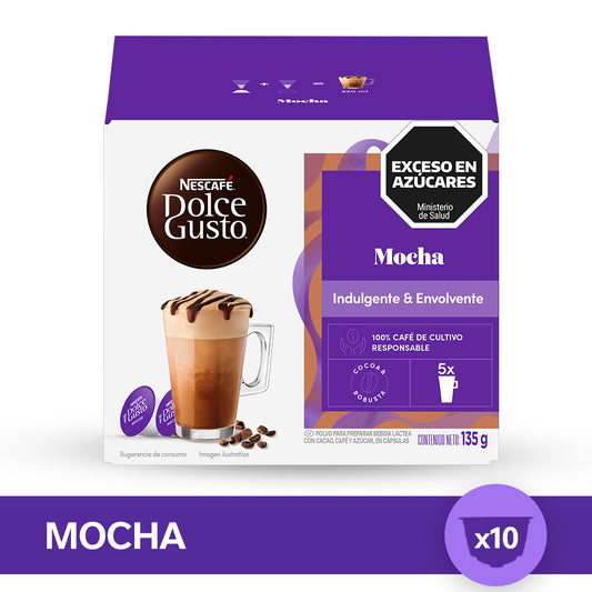 Cápsulas de Café NESCAFÉ® Dolce Gusto® Mocha - x 10 Cápsulas