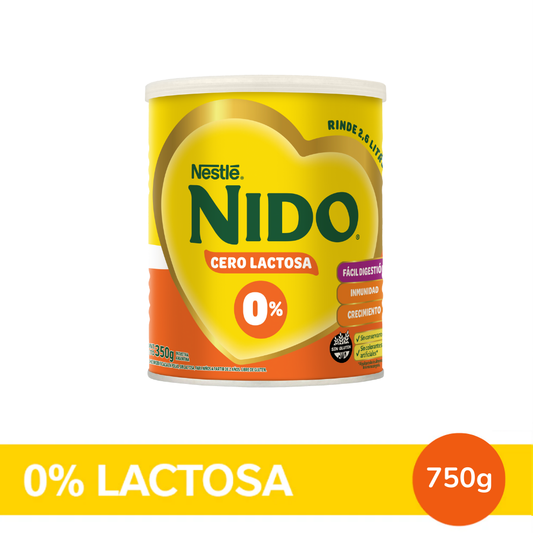 NIDO® Realidad Aumentada Leche Infantil con 0% Lactosa - Lata x 750gr
