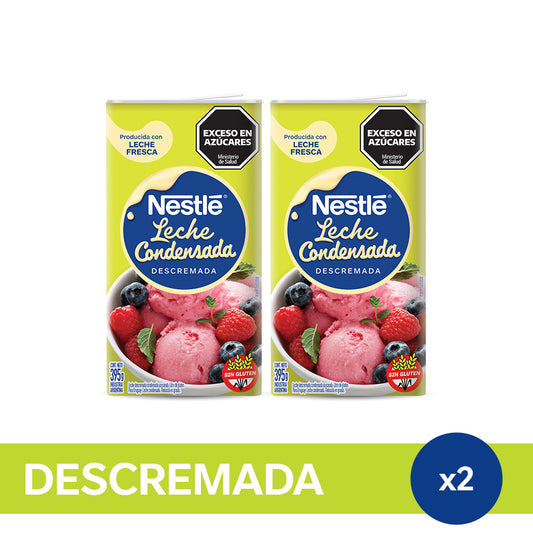 ¡Pack x2! Leche Condensada Descremada NESTLÉ® x 395gr.