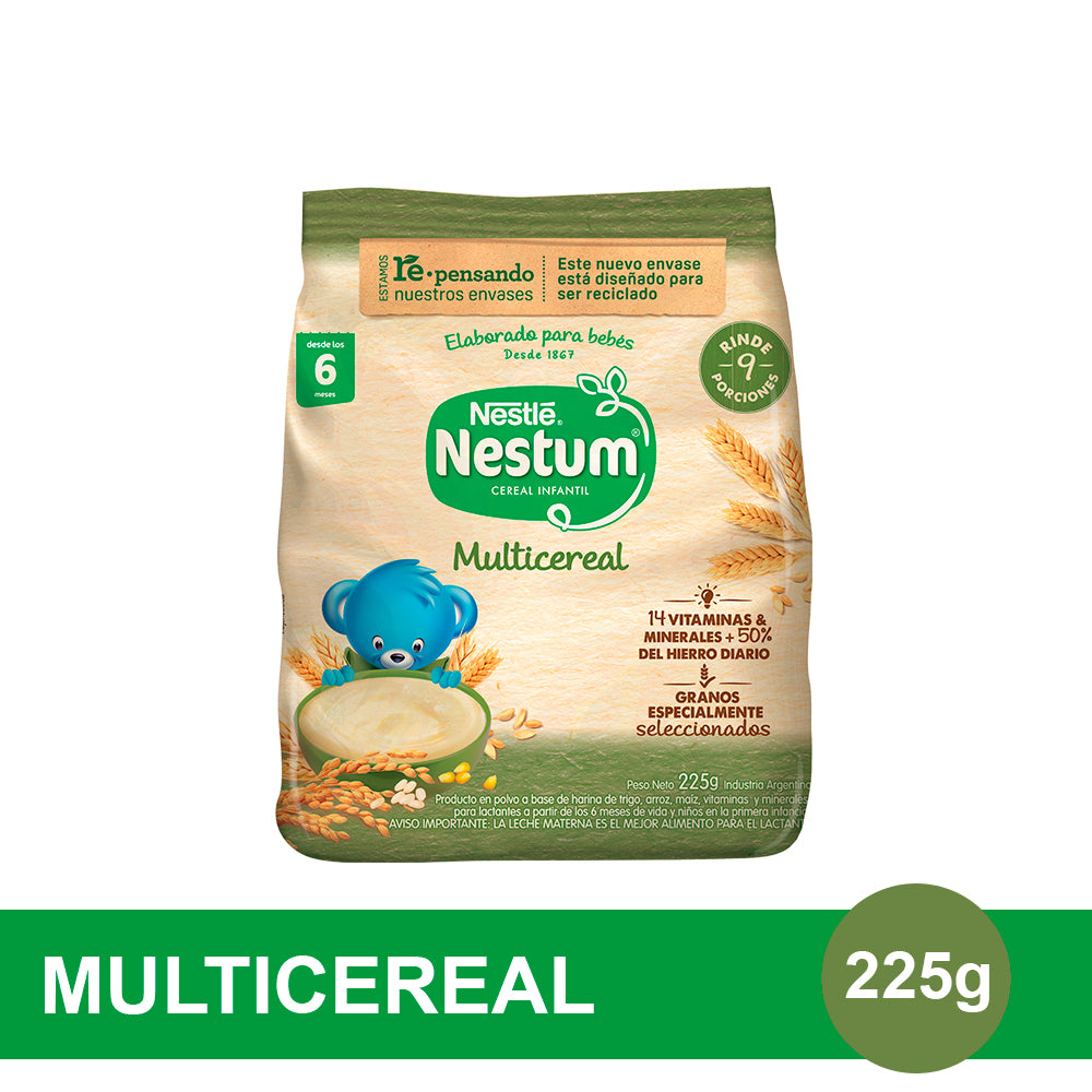 Nestum Multicereal Sin Azúcar 225gr | Shop Nestlé