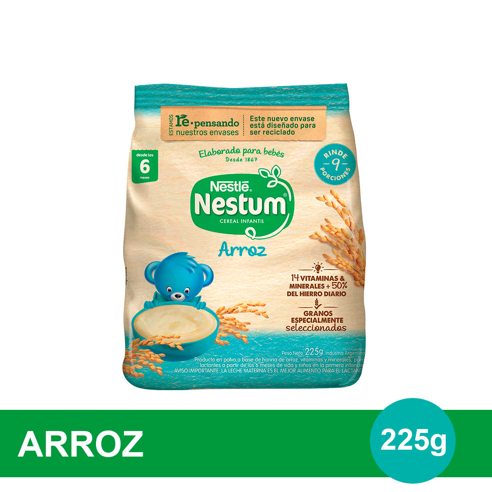 NESTUM® Cereal Infantil Arroz - Flowpack x 225gr