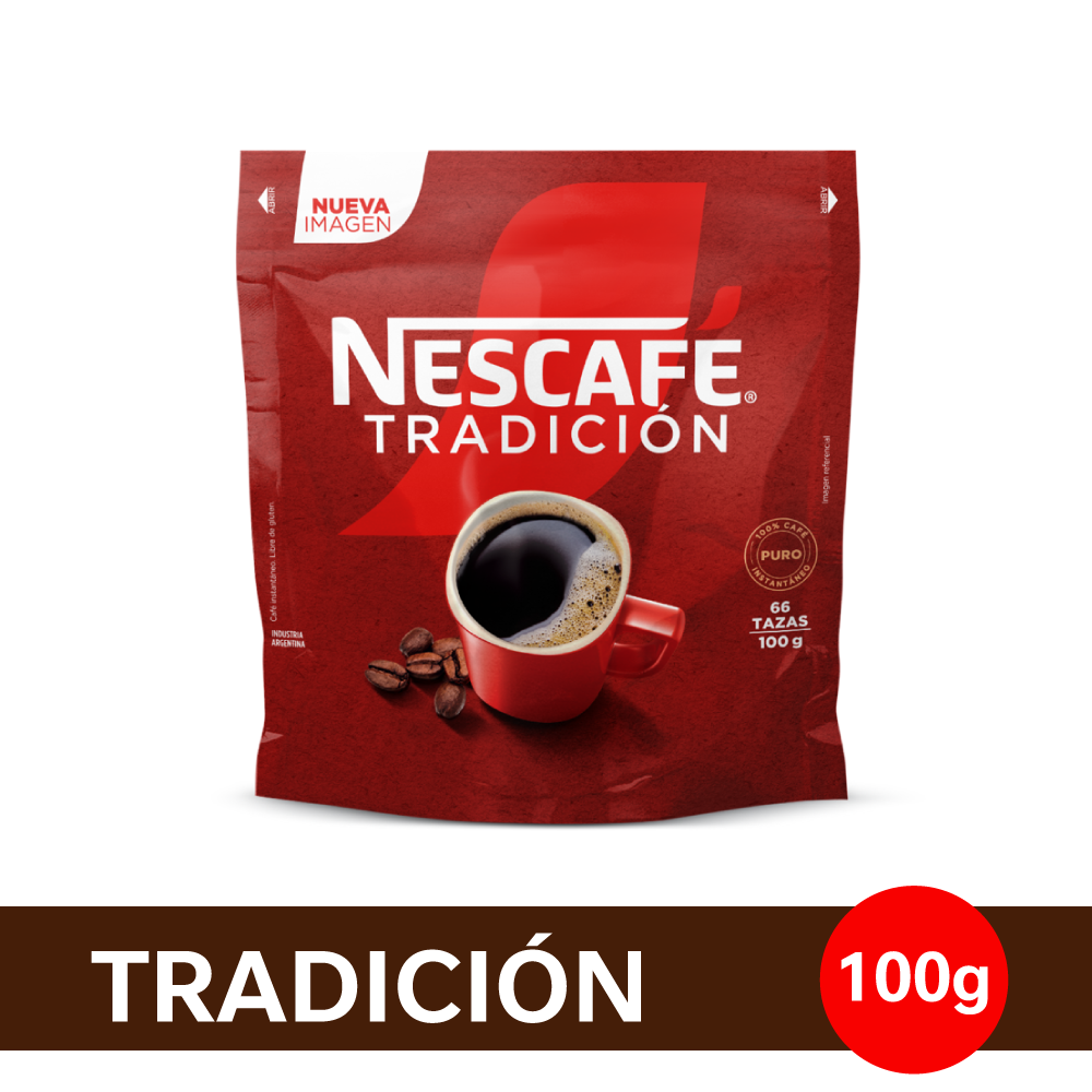 NESCAFÉ® Tradición Doypack x 100gr