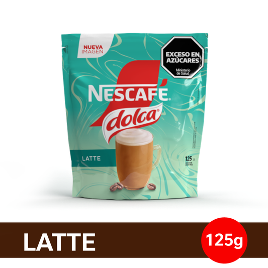 Café Instantáneo NESCAFÉ® Dolca® Mixes Latte - Doypack x125gr