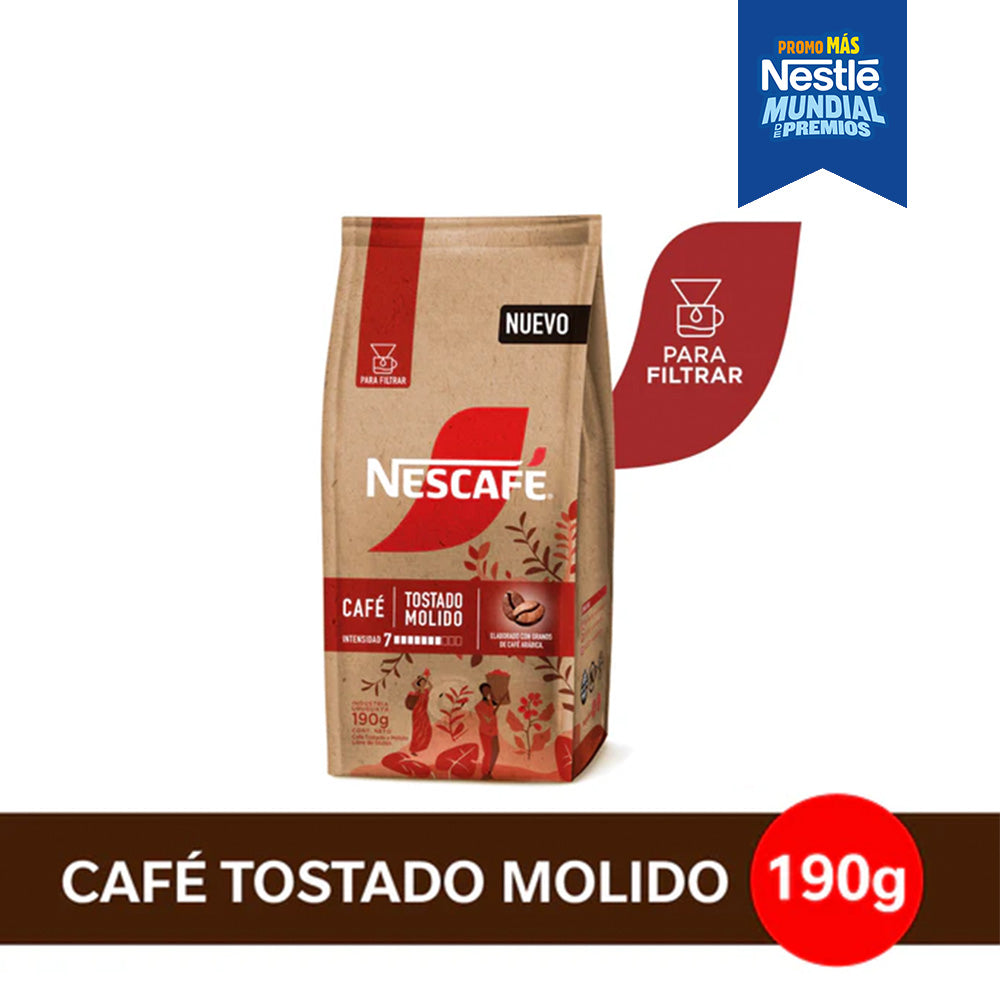 NESCAFE® Tostado y Molido Puro x  190gr