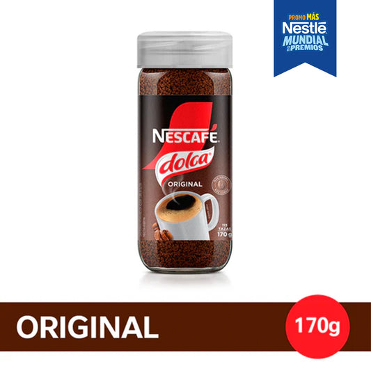 Café Instantáneo NESCAFÉ® Dolca® - Frasco x 170gr