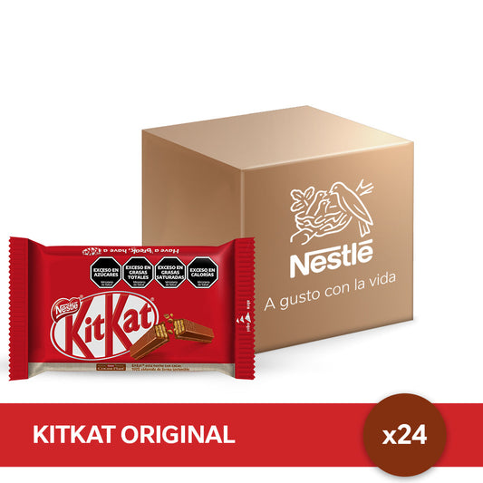 Oblea KitKat® Leche 4 Fingers - Caja 24 unidades x 41,5gr