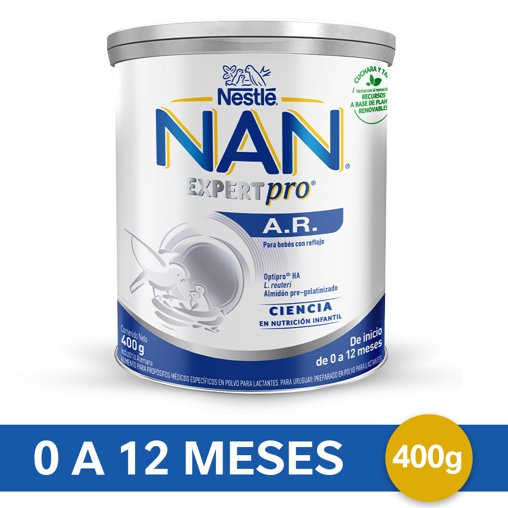 NAN® A.R Leche Infantil en Polvo - Lata x 400gr