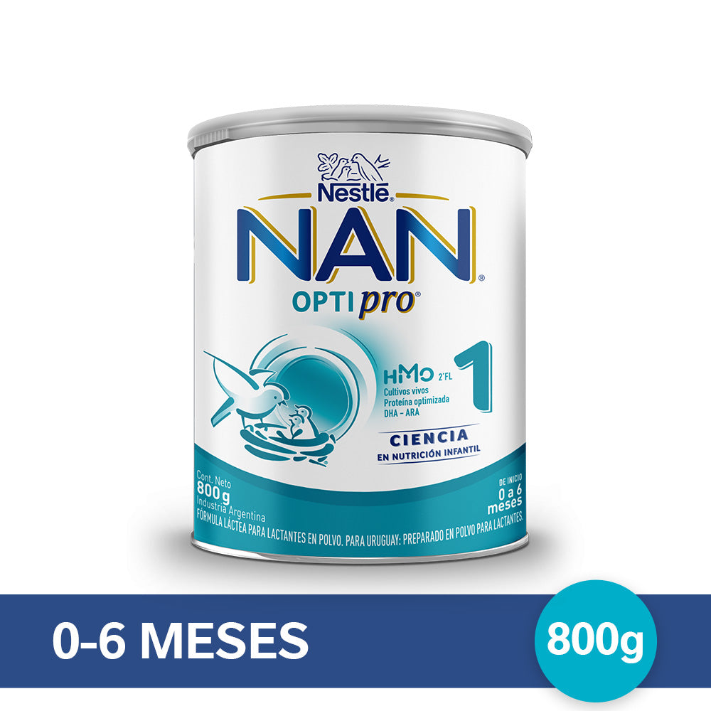 Nan Nestlé Supremepro 1 Leche para Lactantes en Polvo, 800g : :  Alimentación y bebidas