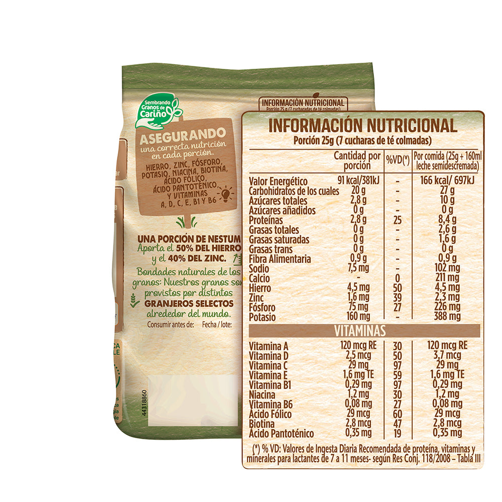 Nestum Multicereal Sin Azúcar 125gr | Shop Nestlé