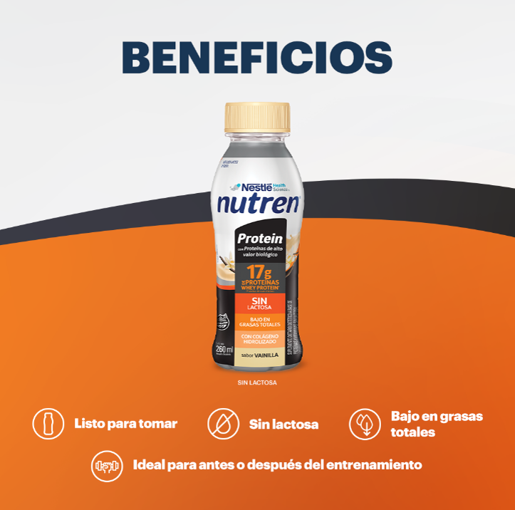 Nutren Protein RTD 260ml Sabor Vainilla